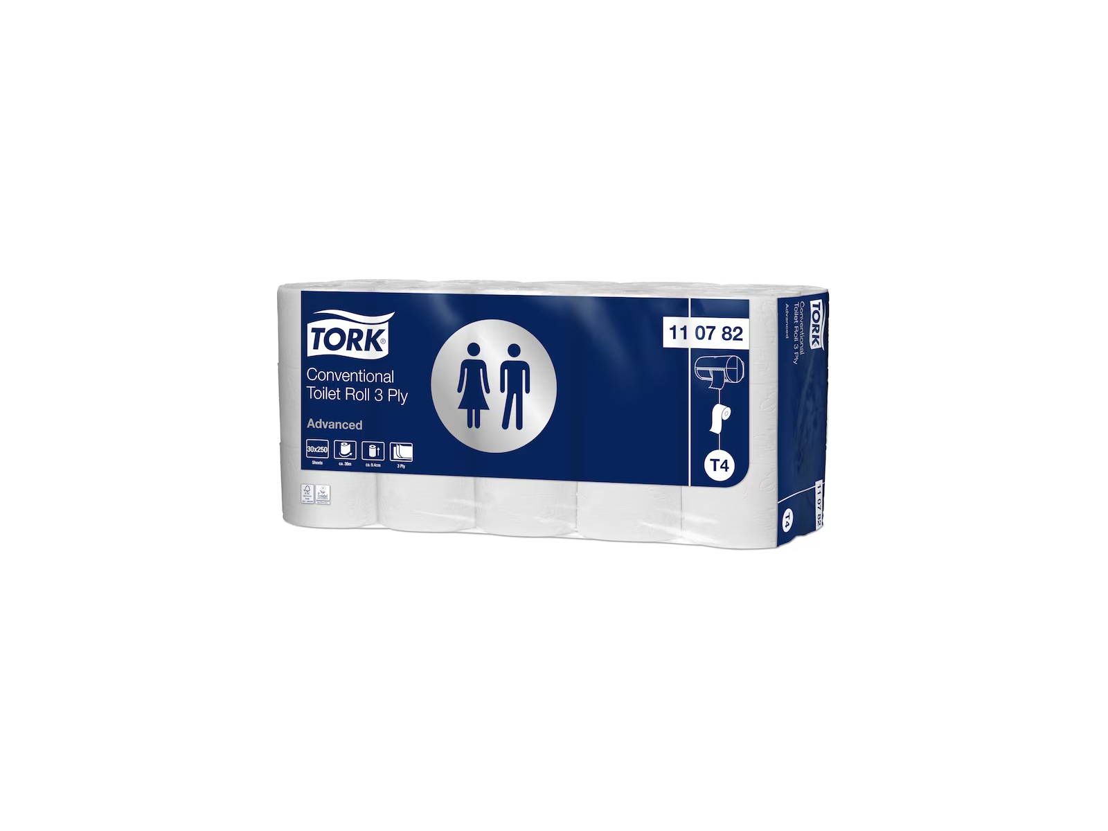 Papier toaletowy TORK 110782 ADVANCED T4 (30 rolek) 30m 3 warstwy